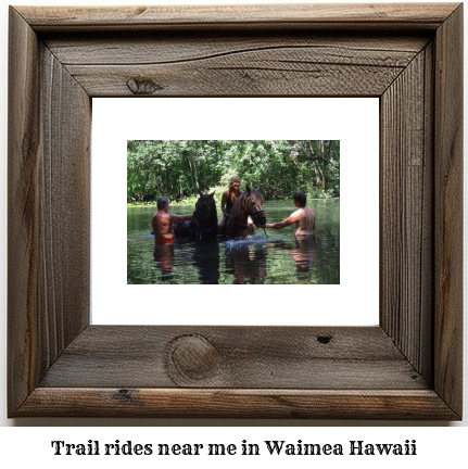 trail rides near me in Waimea, Hawaii